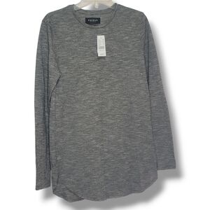 🏈*NWT* PACSUN - Small Gray Heather Longsleeve Tee